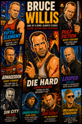 Bruce Willis Poster | Icons & Legends