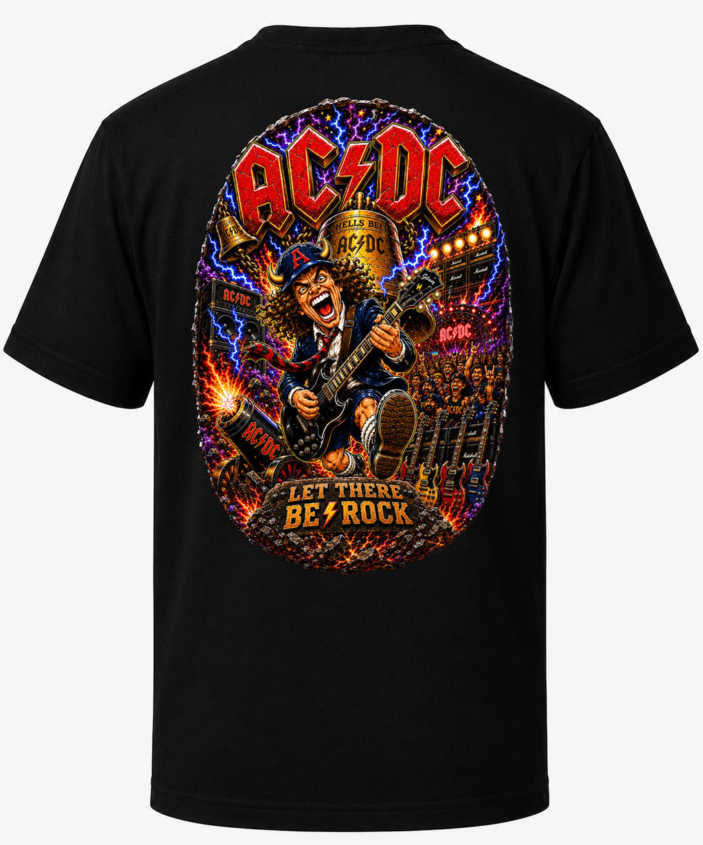 AC/DC | Music Legend T-Shirt | Original Caricature Art