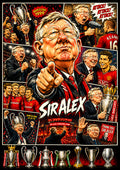 Sir Alex Ferguson – Football Legend Poster