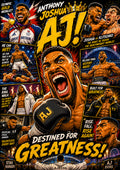 Anthony Joshua – Boxing Legend Poster