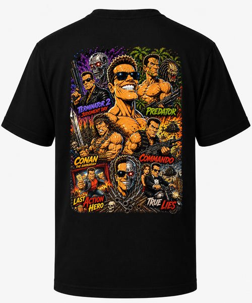 Arnold Schwarzenegger | Movie Legend T-Shirt | Original Caricature Art