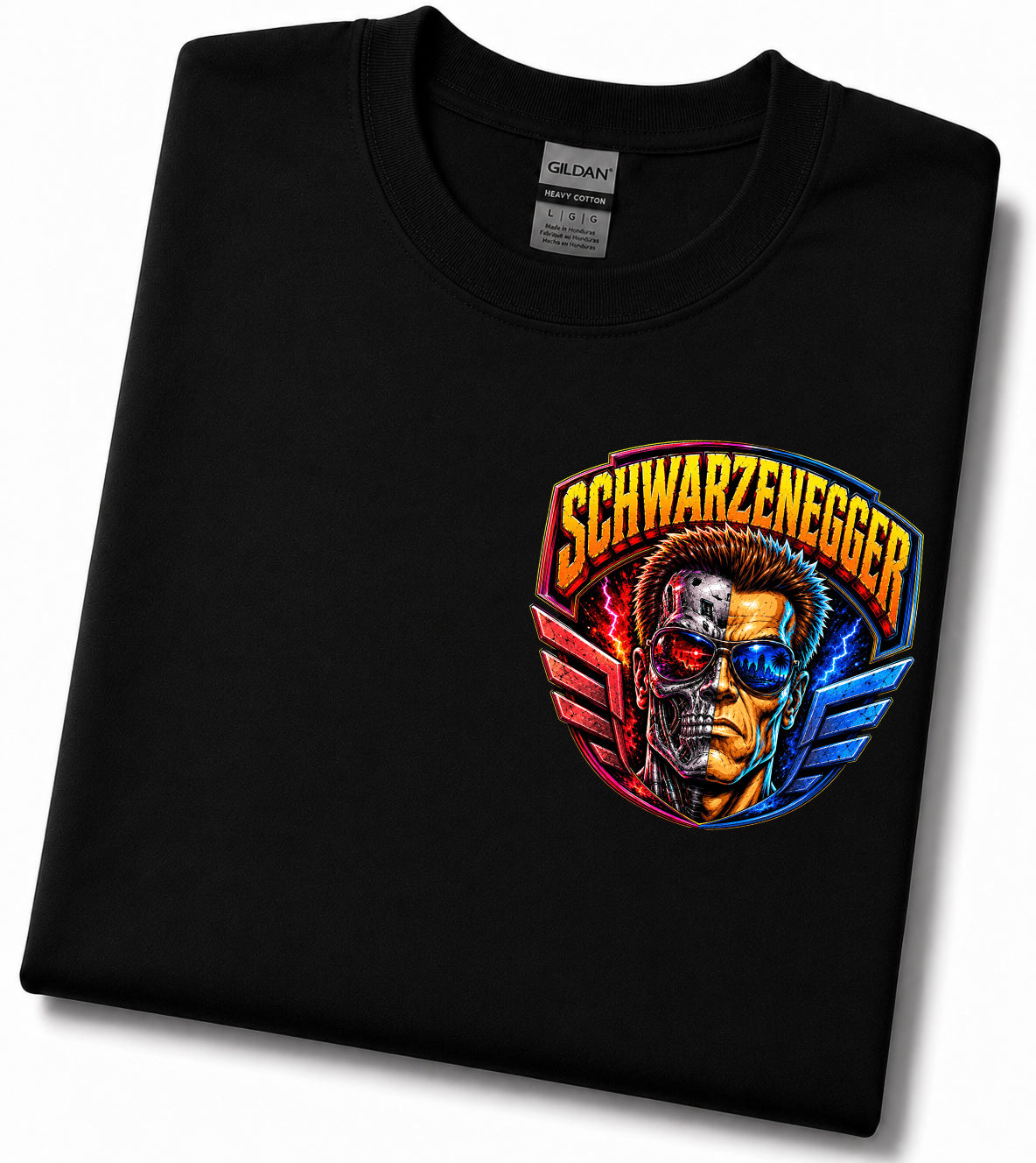 Arnold Schwarzenegger | Movie Legend T-Shirt | Original Caricature Art