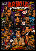 Arnold Schwarzenegger – Hollywood Legend Poster