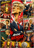 Arsène Wenger Poster | Icons & Legends