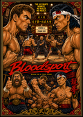 Bloodsport | Movie Legend Poster | Original Caricature Art