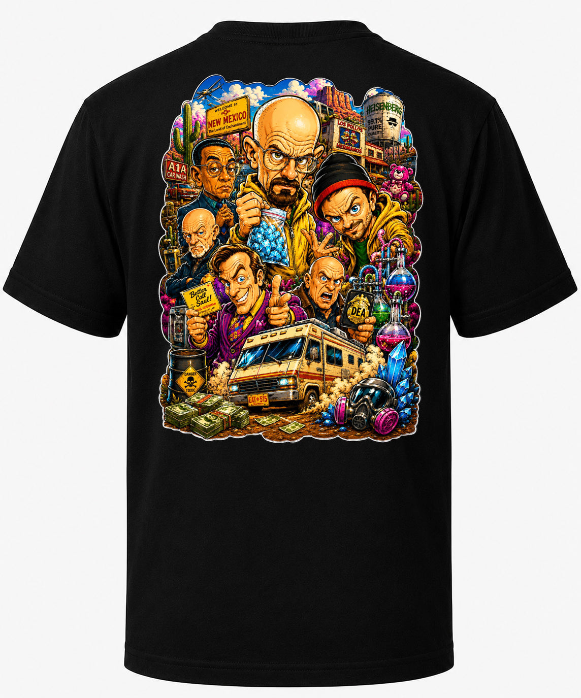 Breaking Bad | TV Legend T-Shirt | Original Caricature Art