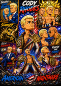 Cody Rhodes Wrestling Poster | Icons & Legends