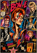 David Bowie Music Poster | Icons & Legends