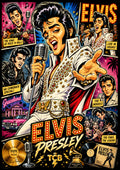 Elvis Presley Music Poster | Icons & Legends