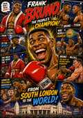 Frank Bruno Boxing Poster | Icons & Legends