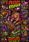 Freddy Krueger Horror Poster | Icons & Legends