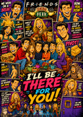 Friends TV Show Poster | Icons & Legends