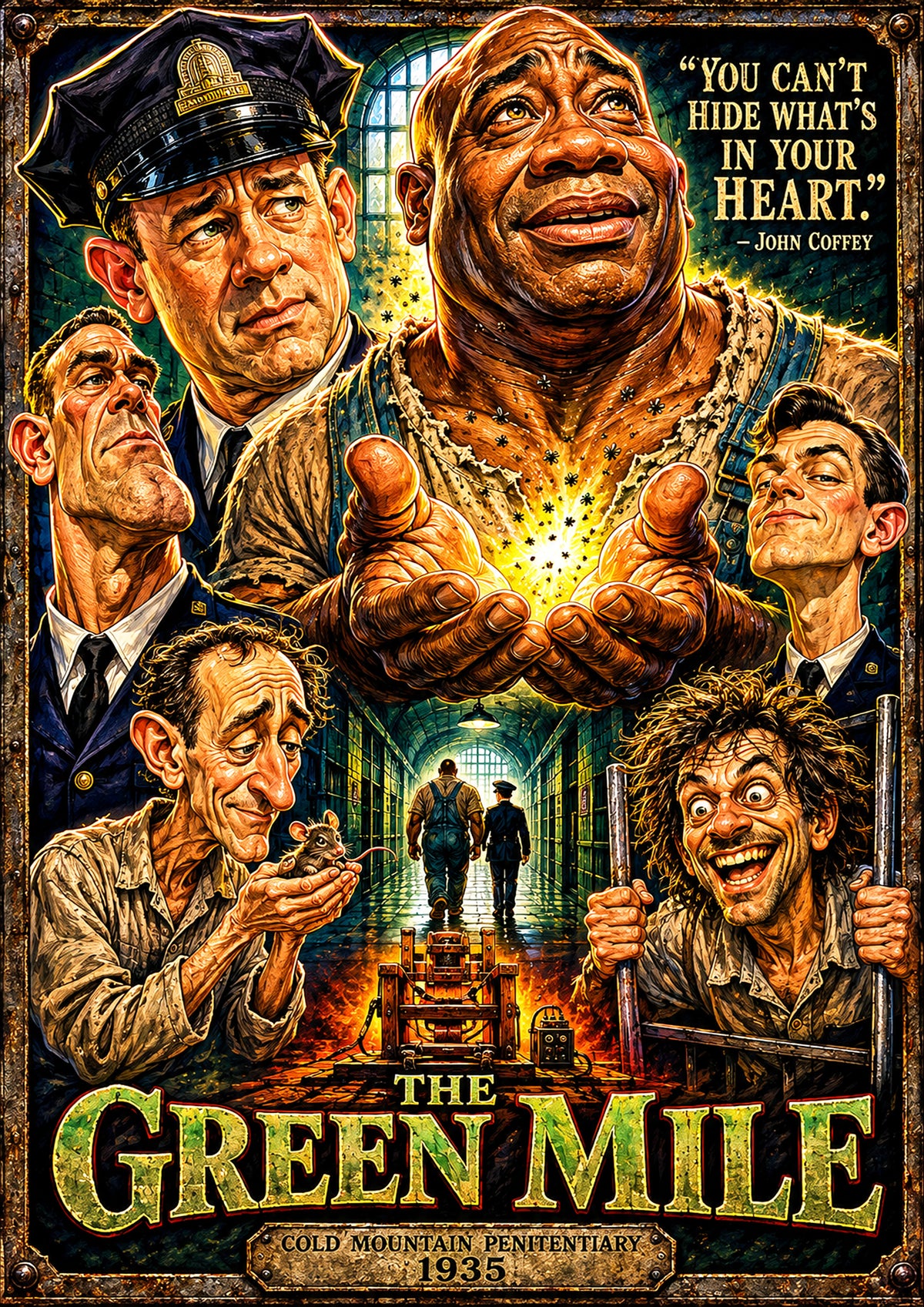 The Green Mile Movie Poster | Icons & Legends