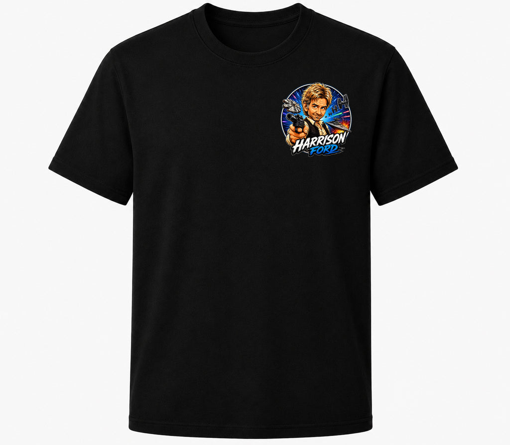 Harrison Ford | Movie Legend T-Shirt | Original Caricature Art
