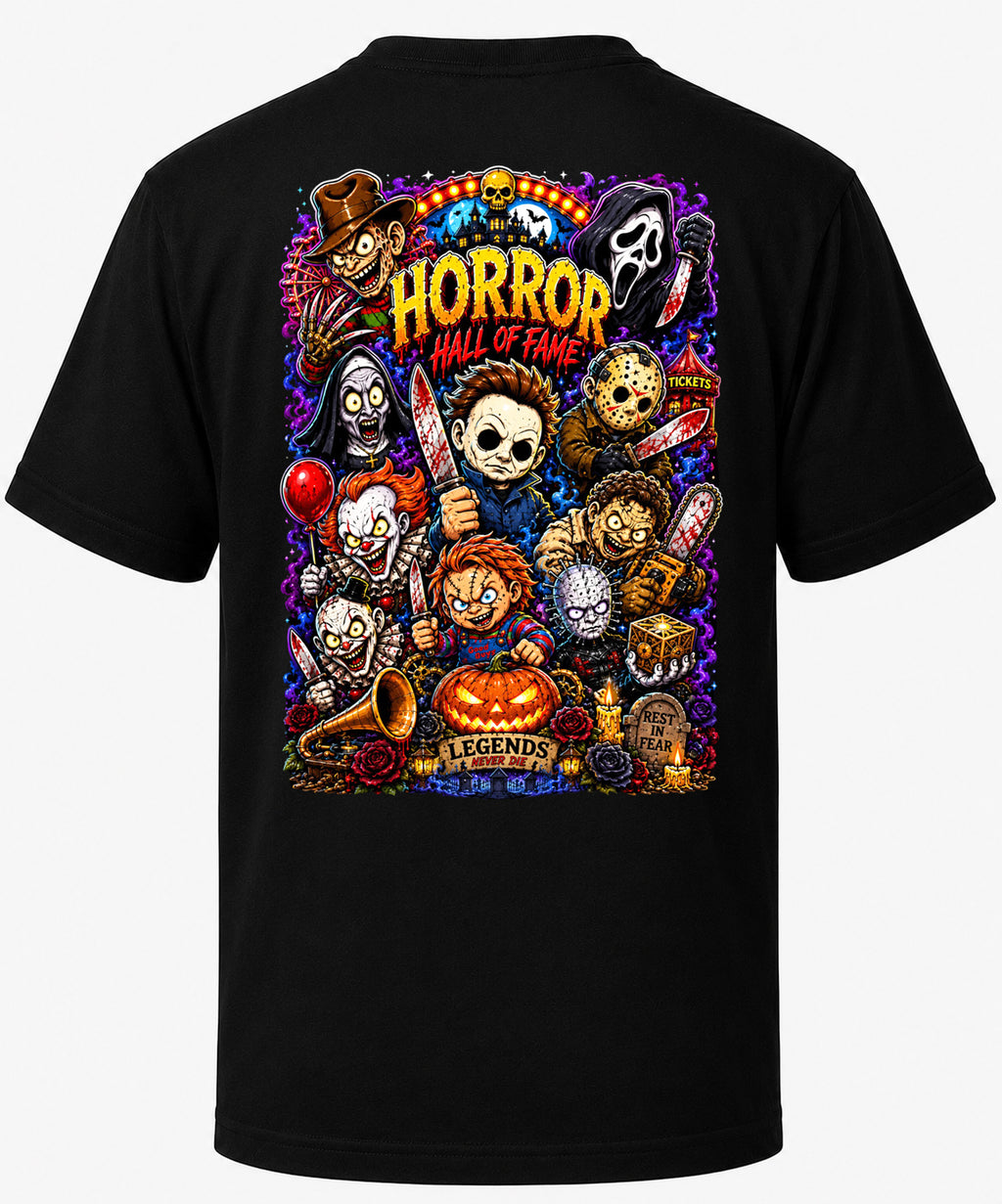 Horror Icons | Movie Legend T-Shirt | Original Caricature Art