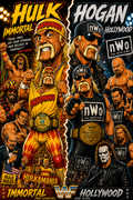 Hulk Hogan – Wrestling Legend Poster | Icons & Legends