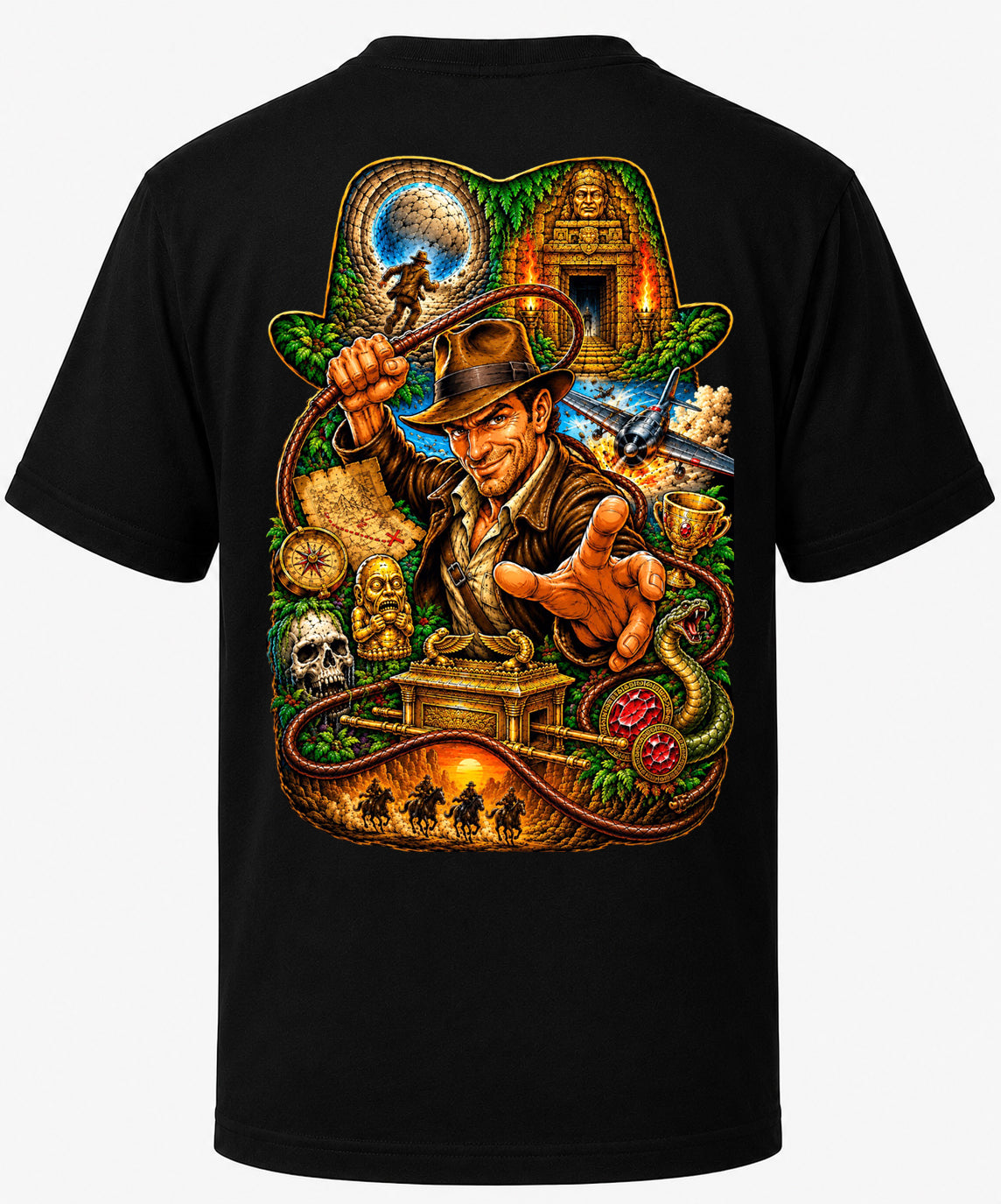 Indiana Jones | Movie Legend T-Shirt | Original Caricature Art