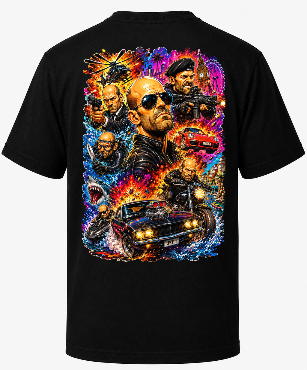 Jason Statham | Movie Legend T-Shirt | Original Caricature Art