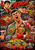 Joe Calzaghe | Boxing Legend Poster | Original Caricature Art