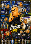 José Mourinho | Football Legend Poster | Original Caricature Art