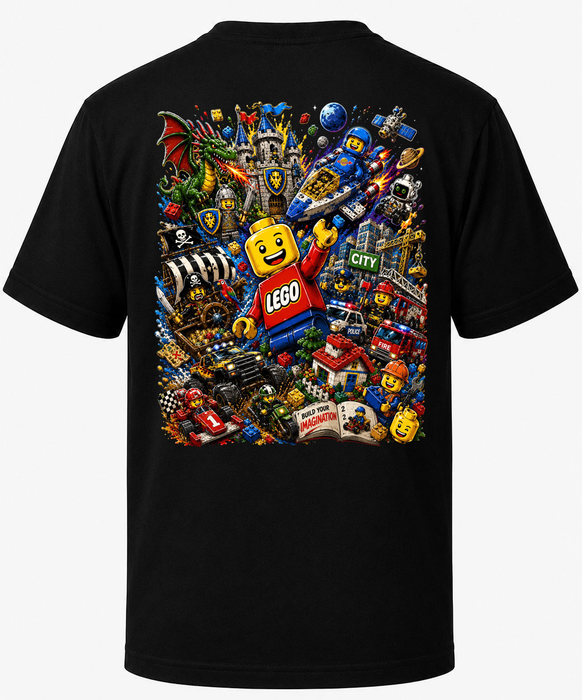 LEGO | Games Legend T-Shirt | Original Caricature Art