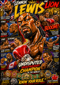 Lennox Lewis | Boxing Legend Poster | Original Caricature Art