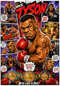 Mike Tyson | Boxing Legend Poster | Original Caricature Art