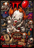 Pennywise | Movie Legend Poster | Original Caricature Art