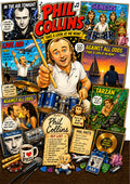 Phil Collins | Music Legend Poster | Original Caricature Art