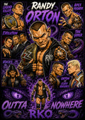 Randy Orton | Wrestling Legend Poster | Original Caricature Art
