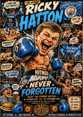 Ricky Hatton | Boxing Legend Poster | Original Caricature Art