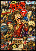 The Rolling Stones | Music Legend Poster | Original Caricature Art