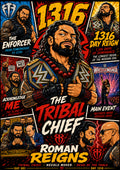 Roman Reigns | Wrestling Legend Poster | Original Caricature Art