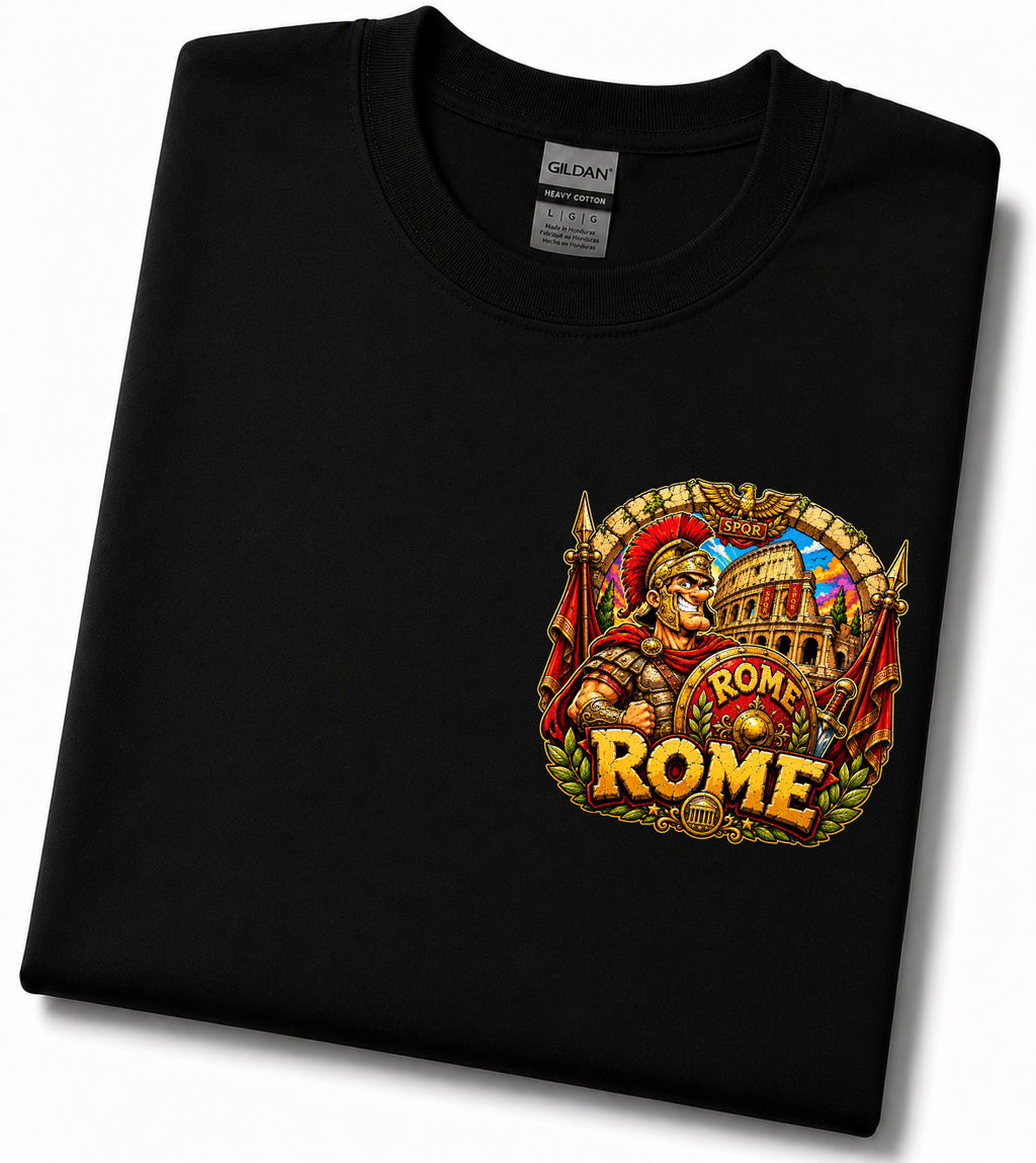 Rome | Iconic City T-Shirt | Original Caricature Art