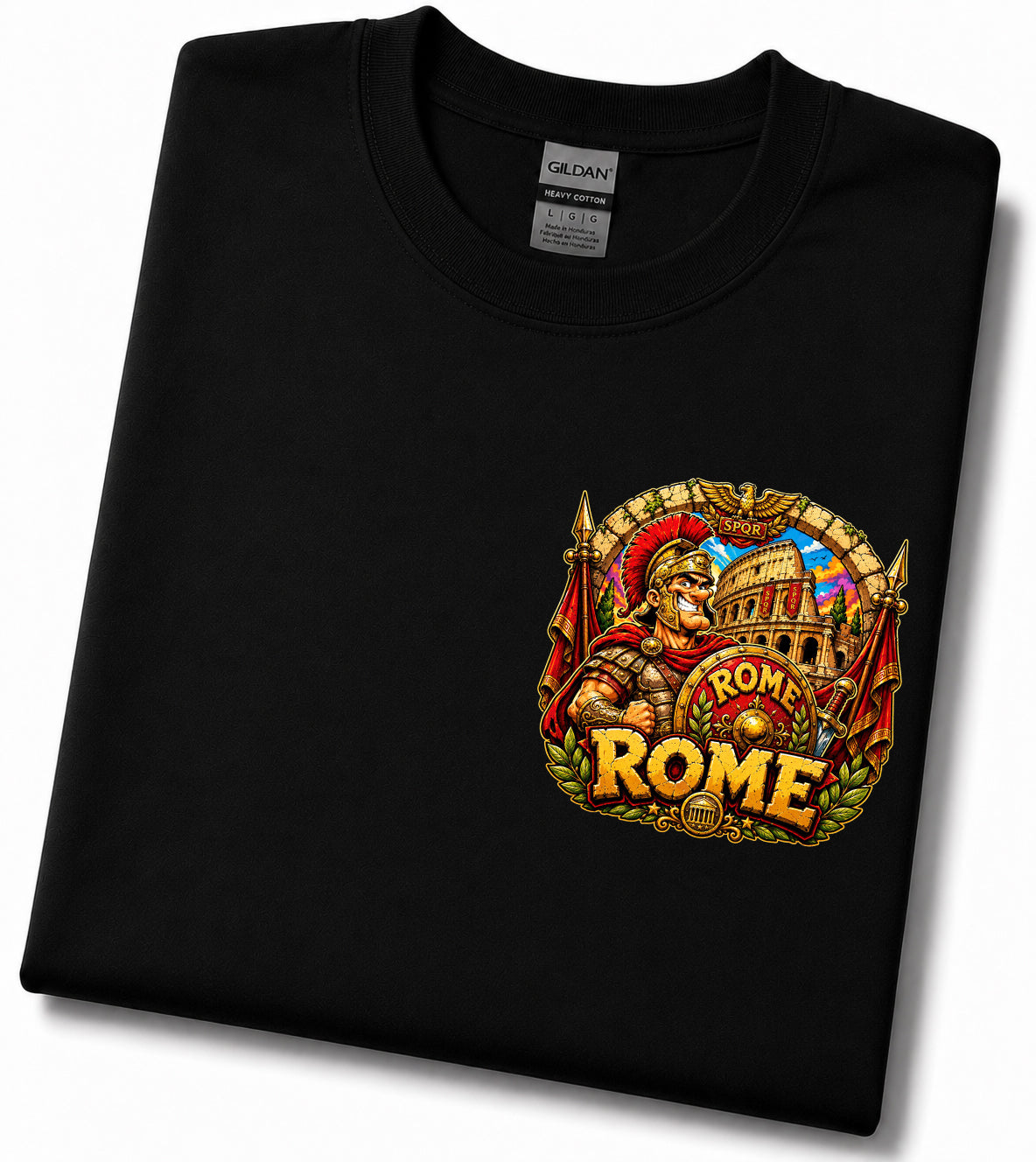 Rome | Iconic City T-Shirt | Original Caricature Art