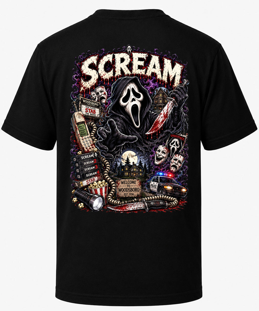 Scream | Movie Legend T-Shirt | Original Caricature Art
