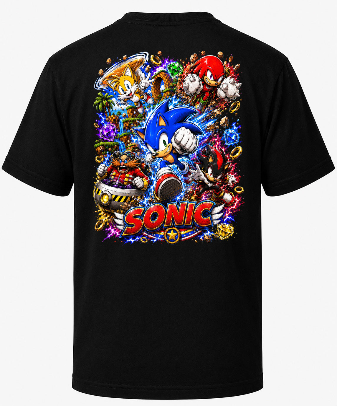 Sonic | Games Legend T-Shirt | Original Caricature Art