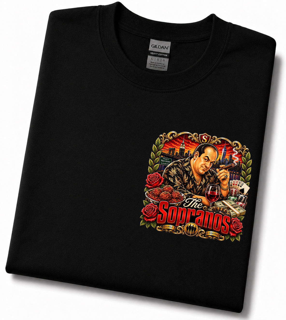 The Sopranos | TV Legend T-Shirt | Original Caricature Art