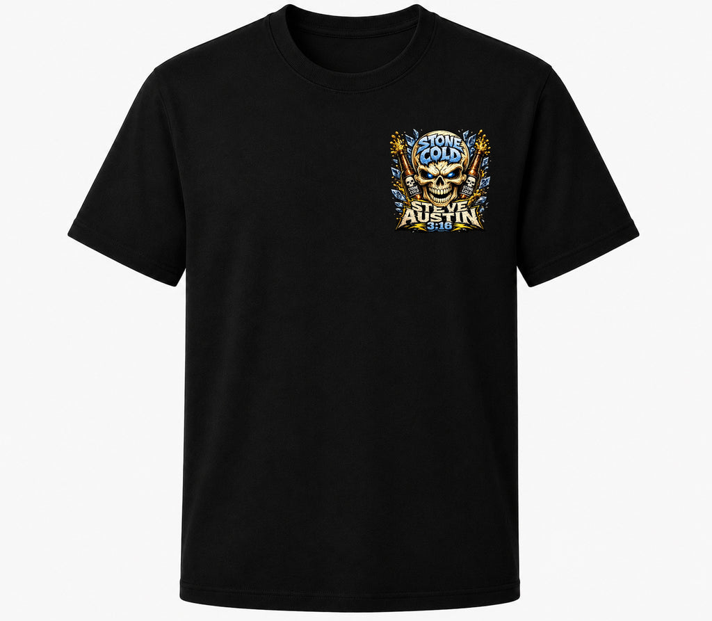 Stone Cold Steve Austin | Sports Legend T-Shirt | Original Caricature Art