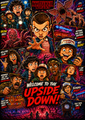 Stranger Things | TV Legend Poster | Original Caricature Art