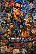 Terminator 2 | Movie Legend Poster | Original Caricature Art
