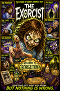 The Exorcist | Movie Legend Poster | Original Caricature Art