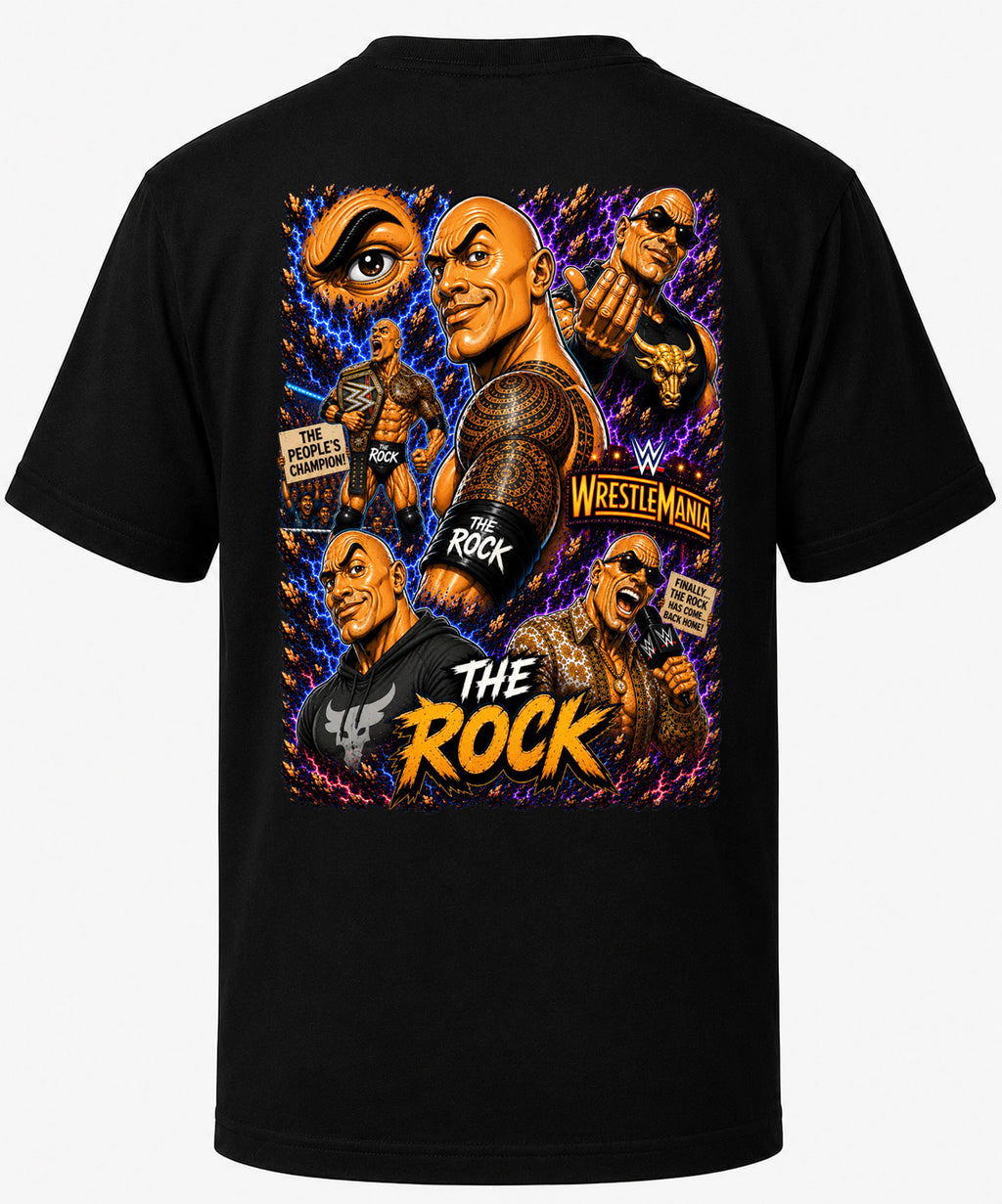 The Rock | Sports Legend T-Shirt | Original Caricature Art