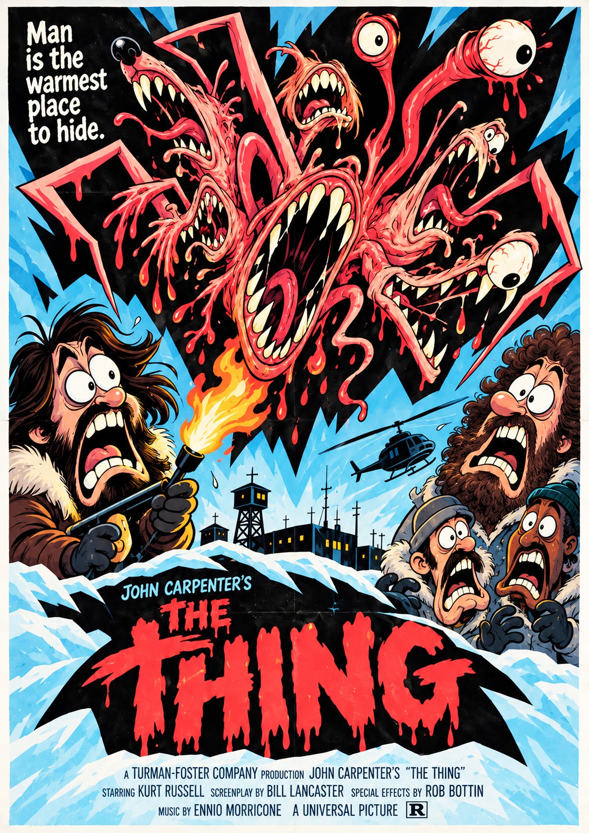 The Thing | Movie Legend Poster | Original Caricature Art