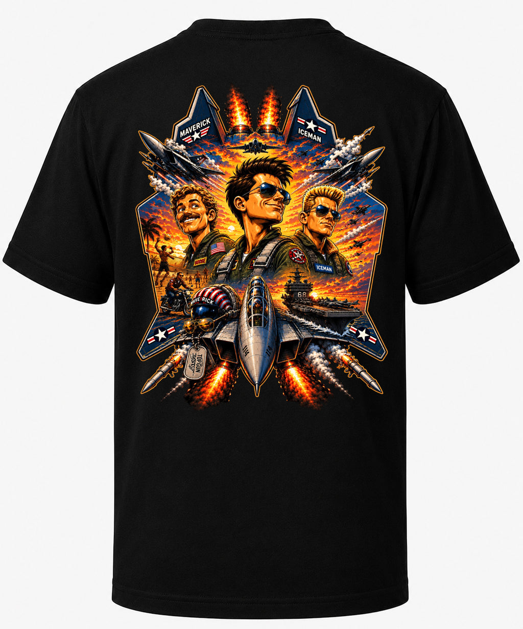 Top Gun | Movie Legend T-Shirt | Original Caricature Art