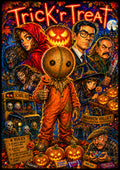 Trick 'r Treat | Movie Legend Poster | Original Caricature Art